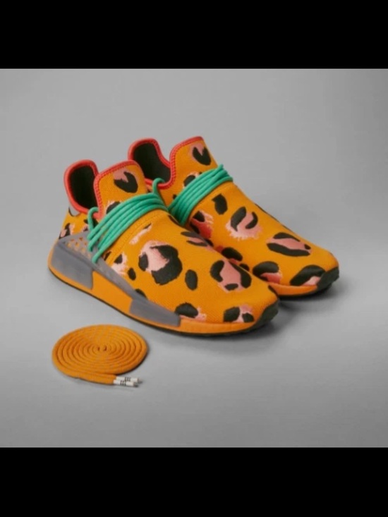 adidas Other - NEW Adidas Pharrell Williams x Hu NMD Animal Print GZ4439 - Orange (Men’s 11)